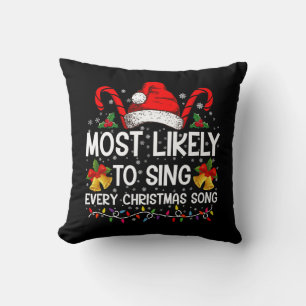 Hoogstwaarschijnlijk Zingen Elke Kerst Liedje Kers Kussen