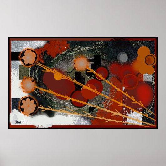 hoogte - Abstract Poster (Voorkant)