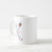 Hoogte als vlieger koffiemok (Voorkant links)