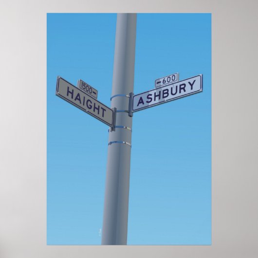 Hoogte - Ashbury Poster (Voorkant)