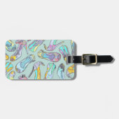 Hoogte Bagagelabel (Voorkant horizontaal)