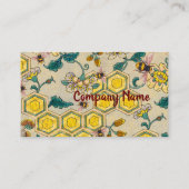 HOOGTE, BEECOMBS, SPRINGSTROOM VISITEKAARTJE (Achterkant)