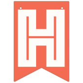 HOOGTE BIRTHDAG = WITTEKST OP MULTICOLOR BKGD VLAGGETJES (Tweede vlag)