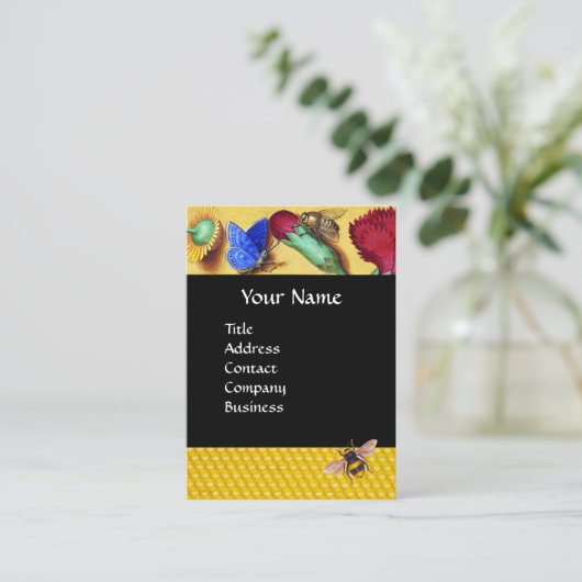 HOOGTE, BOTERFLY, SPRINGSTROOM VISITEKAARTJE (Staand voorkant)