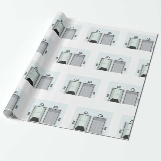 Hoogte Cadeaupapier (Uitgerold)