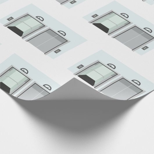 Hoogte Cadeaupapier (Hoek)