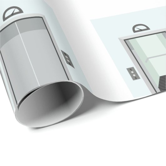 Hoogte Cadeaupapier (Rol Hoek)