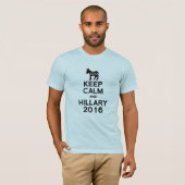 HOOGTE CALM EN HILLARY 2016 -.png T-shirt (Voorkant volledig)