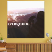 Hoogte Canvas Afdruk (Insitu (Woonkamer))