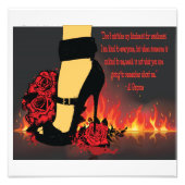 Hoogte en Al Capone Foto Afdruk (Voorkant)