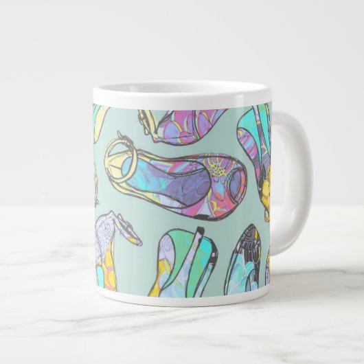 Hoogte Grote Koffiekop (Voorkant rechts)
