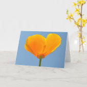 Hoogte in de hemel kaart (Gele Bloem)