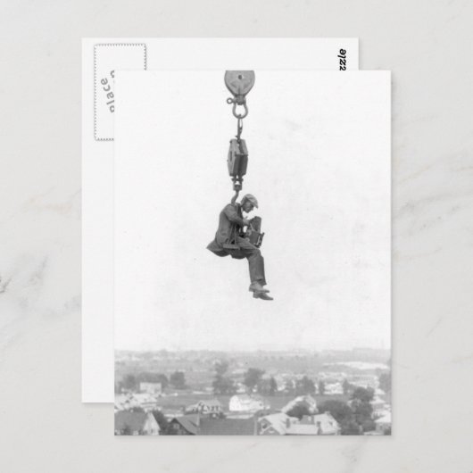 Hoogte in luchtfoto briefkaart (Voorkant / Achterkant)