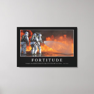 Hoogte: Inspirerend prijsopgave Canvas Afdruk