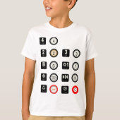 Hoogte Kind T T-shirt (Voorkant)