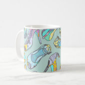 Hoogte Koffiemok (Voorkant links)