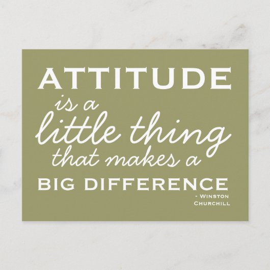 Hoogte - Motivatie Briefkaart (Voorkant)