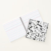 hoogte patroon notitieboek (Binnen)