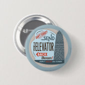 Hoogte Ronde Button 5,7 Cm (Voorkant /achterkant)