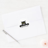 hoogte ronde sticker (Envelop)