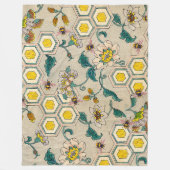 HOOGTE, RUNDEREN, SPRINGSTROMEN FLEECE DEKEN (Voorkant)