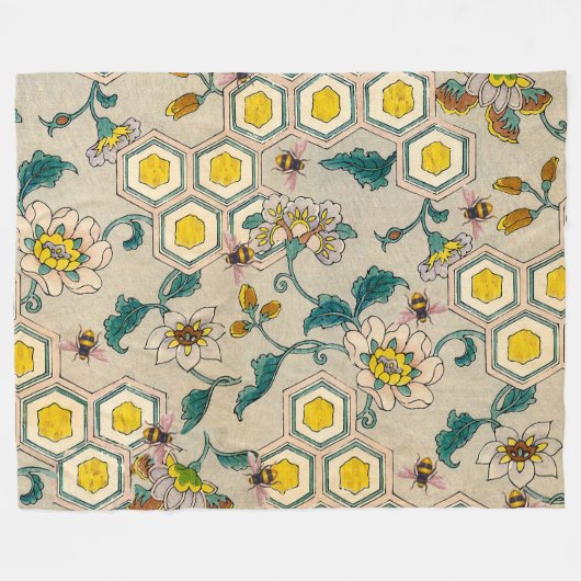 HOOGTE, RUNDEREN, SPRINGSTROMEN FLEECE DEKEN (Voorkant (Horizontaal))