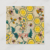 HOOGTE, RUNDEREN, SPRINGSTROMEN VIERKANTE VISITEKAARTJE (Achterkant)