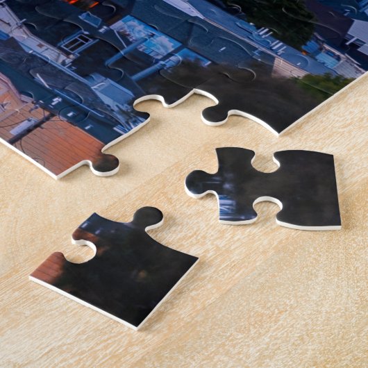 Hoogte van de Bernal bij schemerlicht Legpuzzel (Zijkant)