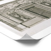 Hoogte van de bibliotheek in Syon House, c.1760-69 Poster (Hoek)