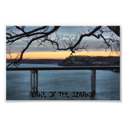 HOOGTE VAN DE FOTOGRAFIE OZARKS FOTO AFDRUK (Voorkant)
