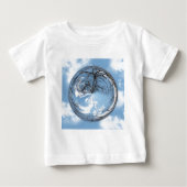 Hoogte van de hemel met boom, wolken, hemel, bel (Voorkant)