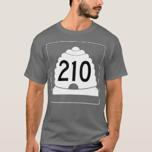 HOOGTE VAN DE POEDER VAN DE HUISVESTING UTAH ROUTE T-SHIRT
