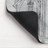 Hoogte van de toren van de kathedraal van Laon Muismat (Hoek)