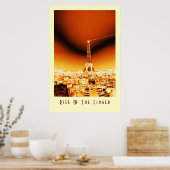 Hoogte van de vinger poster (Keuken)