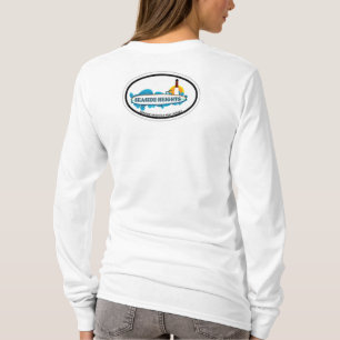 Hoogte van de zeug. t-shirt