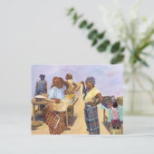 Hoogte van hand 1997 briefkaart (Staand voorkant)