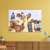 Hoogte van hand 1997 canvas afdruk (Insitu (Woonkamer))