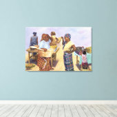 Hoogte van hand 1997 canvas afdruk (Insitu (Houten vloer))