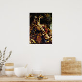 Hoogte van het Poster van het kruispunt (Keuken)