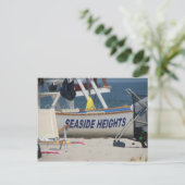 Hoogte van het zeeoppervlak briefkaart (Staand voorkant)