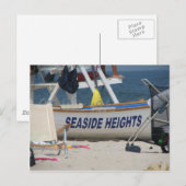 Hoogte van het zeeoppervlak briefkaart (Voorkant / Achterkant)