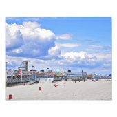 Hoogte van het zeeoppervlak foto afdruk (Voorkant)