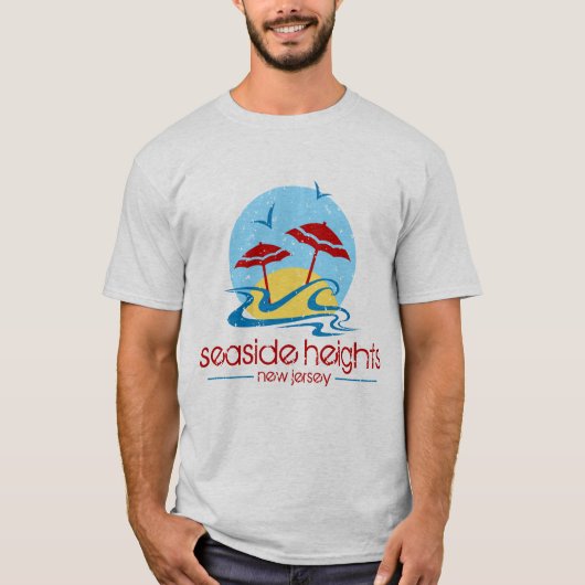 Hoogte van het zeeoppervlak, NJ T-shirt (Voorkant)