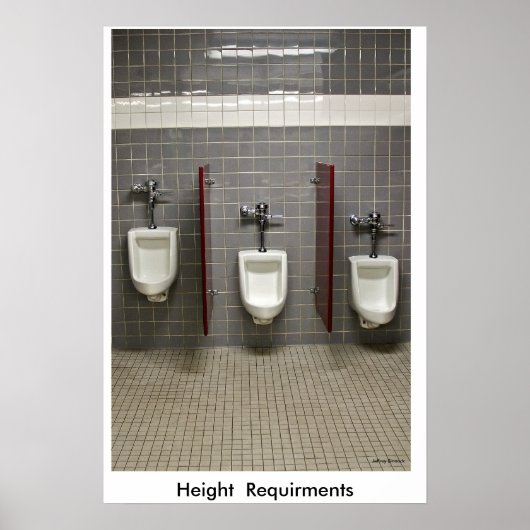 Hoogte vereist... poster (Voorkant)