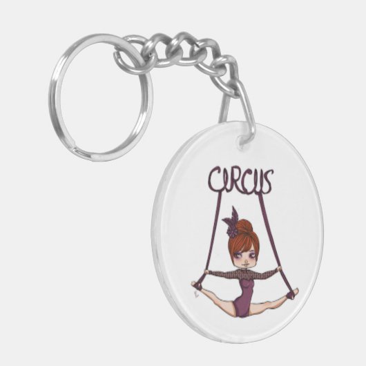 Hoogte vliegen sleutelhanger (Voorkant Links)