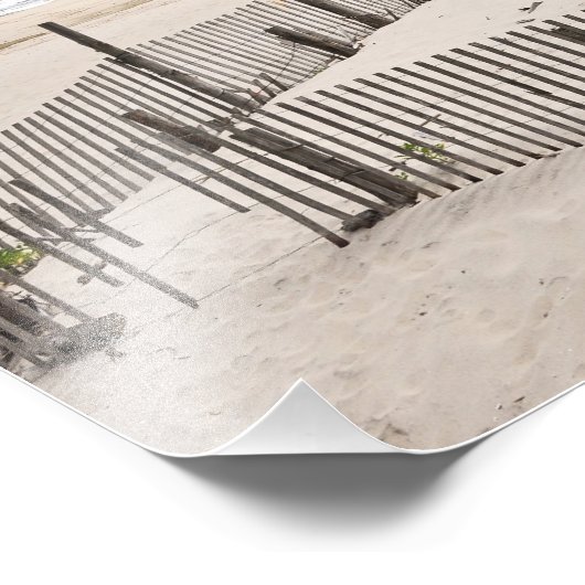 Hoogte zeewater, NJ Foto Afdruk (Hoek)