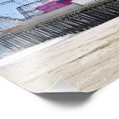 Hoogte zeewater, NJ Foto Afdruk (Hoek)