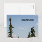 Hoogteaanpassing Briefkaart (Voorkant / Achterkant)