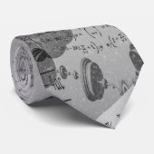 Hoogtechnologisch ontwerp stropdas (Opgerold)