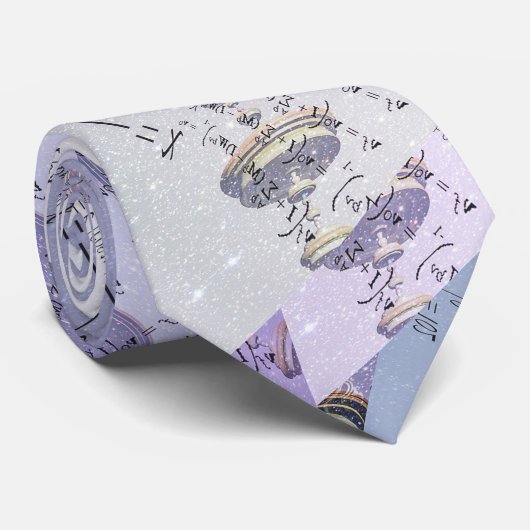 Hoogtechnologisch ontwerp stropdas (Opgerold)